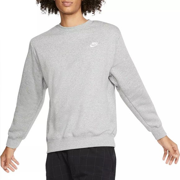 Nike Other - NIKE Crewneck Sweater in Heather Gray Size XS